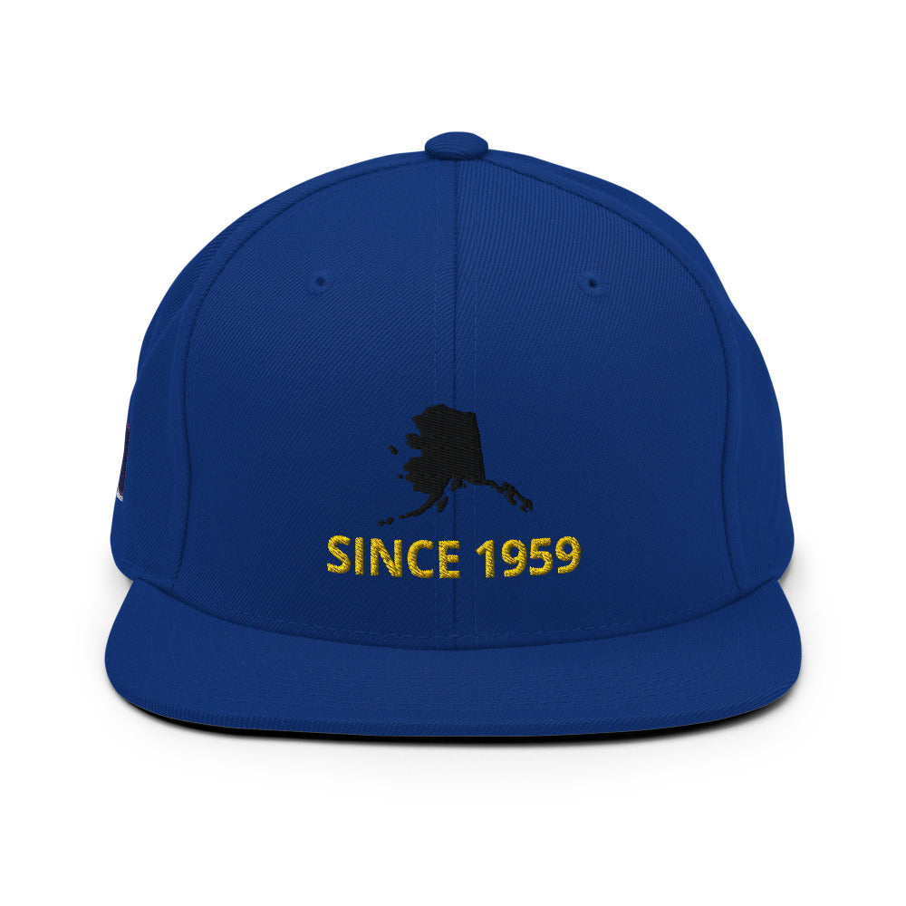 Alaska Since 1959 Snapback Hat