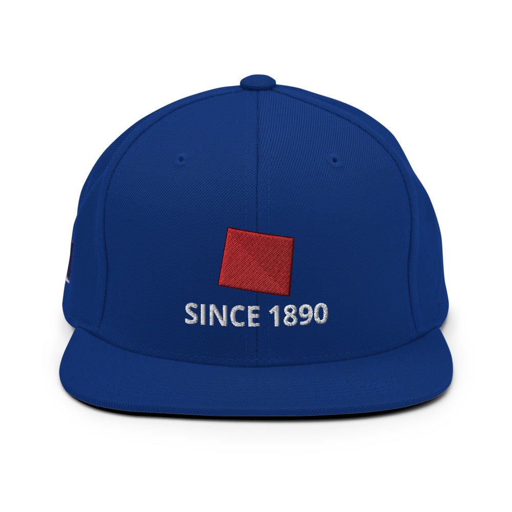 Wyoming Since 1890 Snapback Hat