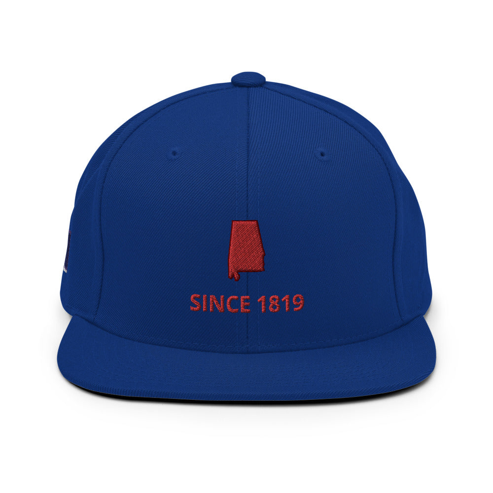 Alabama Since 1819 Snapback Hat