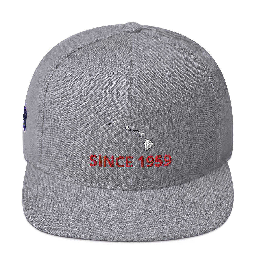 Hawai'i Since 1959 Snapback Hat