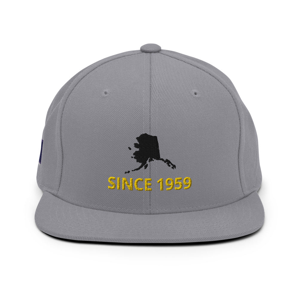 Alaska Since 1959 Snapback Hat