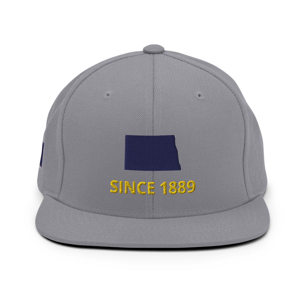 North Dakota Since 1889 Snapback Hat