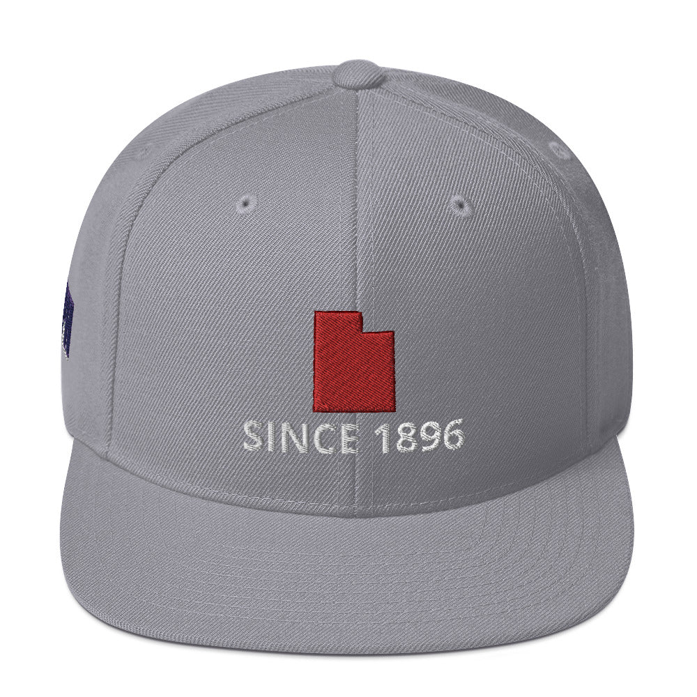 Utah Since 1896 Snapback Hat