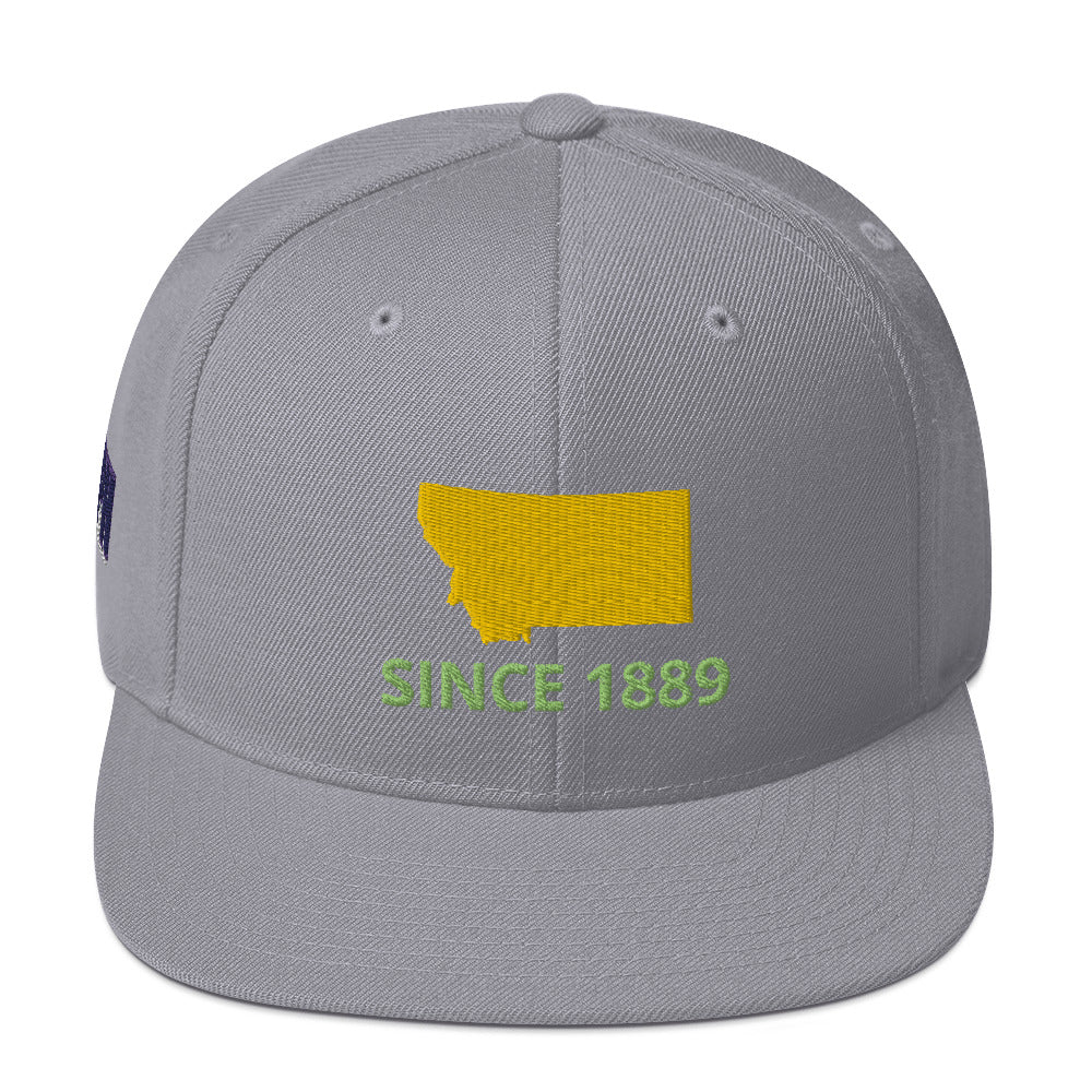 Montana Since 1889 Snapback Hat