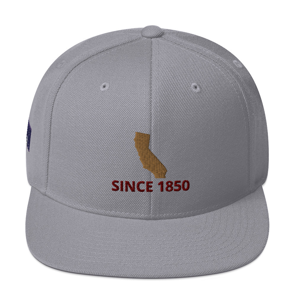 California Since 1850 Snapback Hat