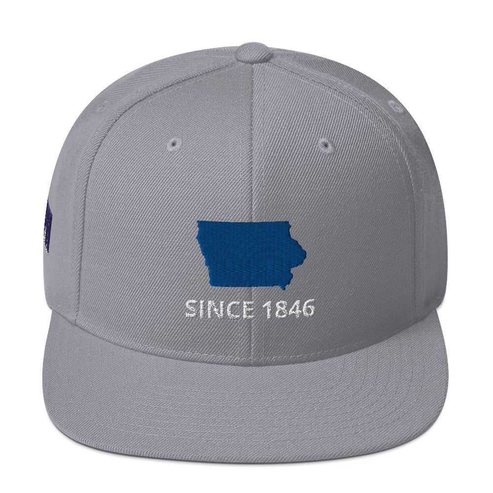 Iowa Since 1846 Snapback Hat