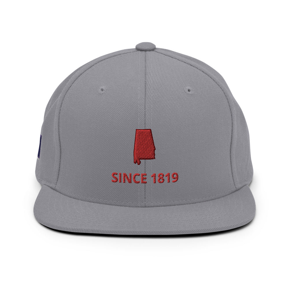 Alabama Since 1819 Snapback Hat