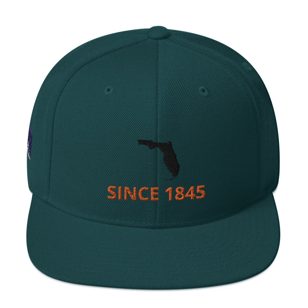 Florida Since 1845 Snapback Hat