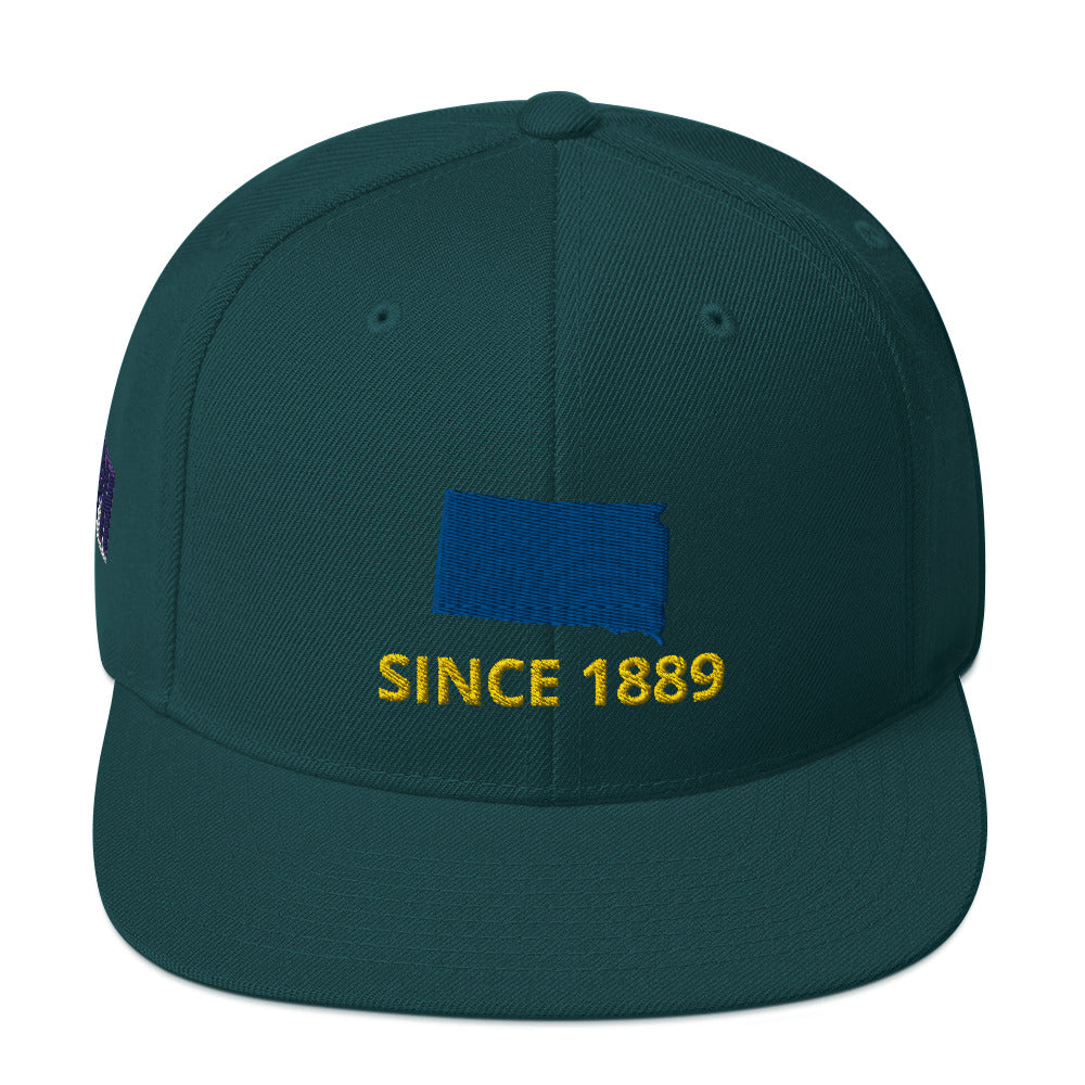 South Dakota Since 1889 Snapback Hat