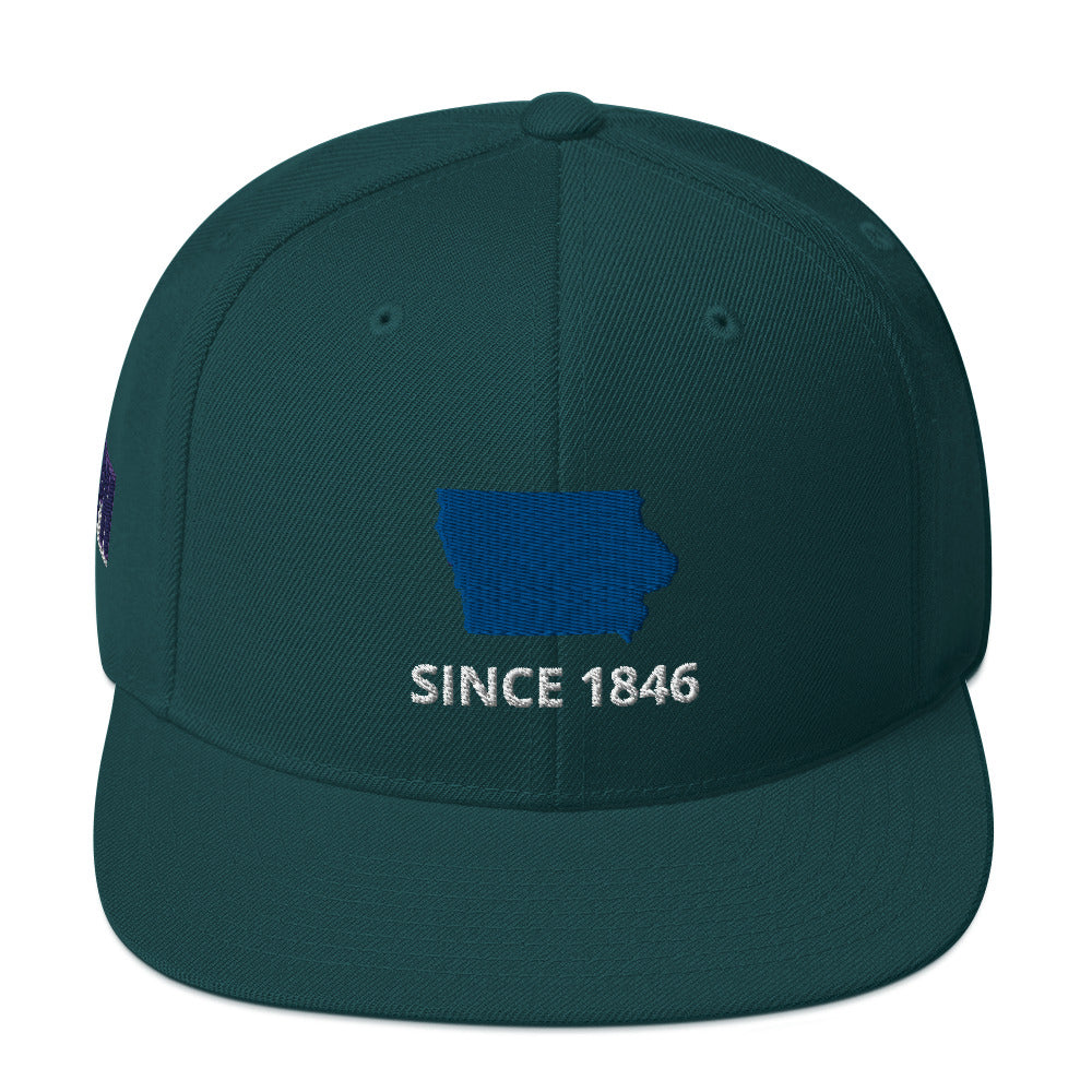 Iowa Since 1846 Snapback Hat