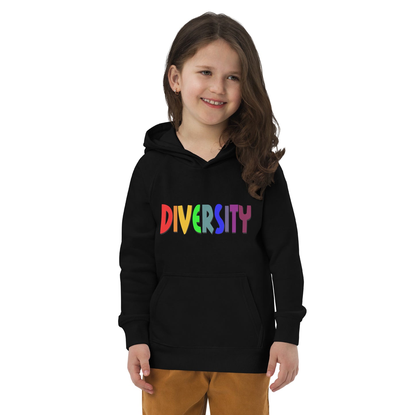 Diversity (Rainbow) Kids Eco Hoodie