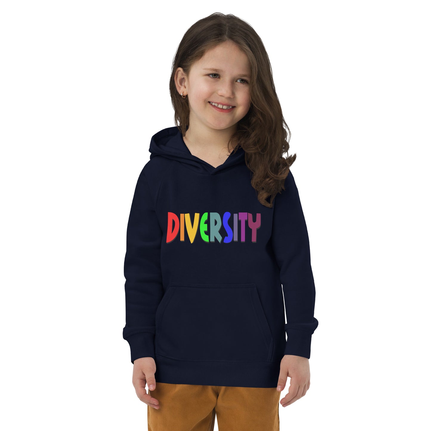 Diversity (Rainbow) Kids Eco Hoodie