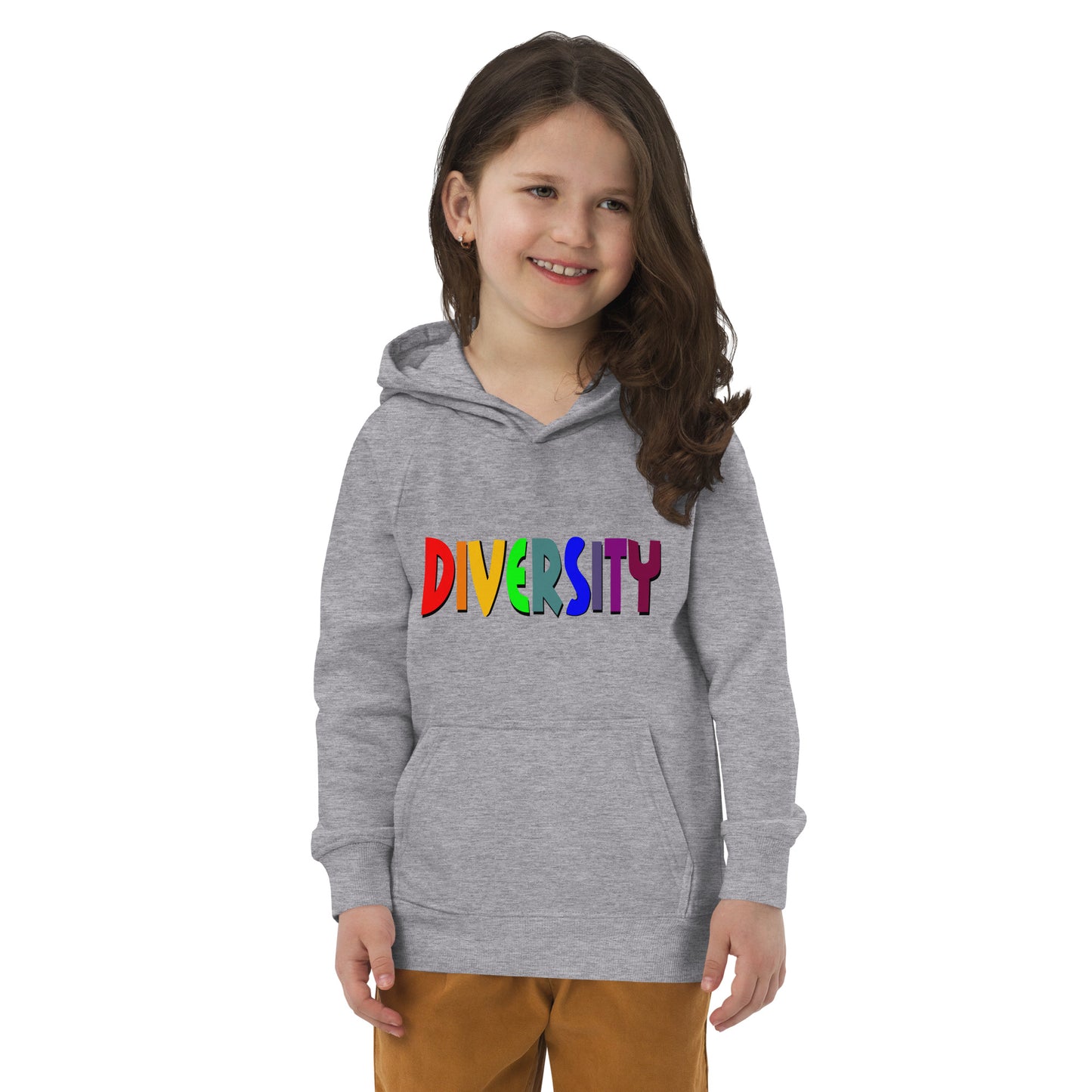 Diversity (Rainbow) Kids Eco Hoodie