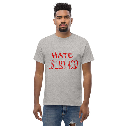 Hate Is Like Acid Men's T-Shirt