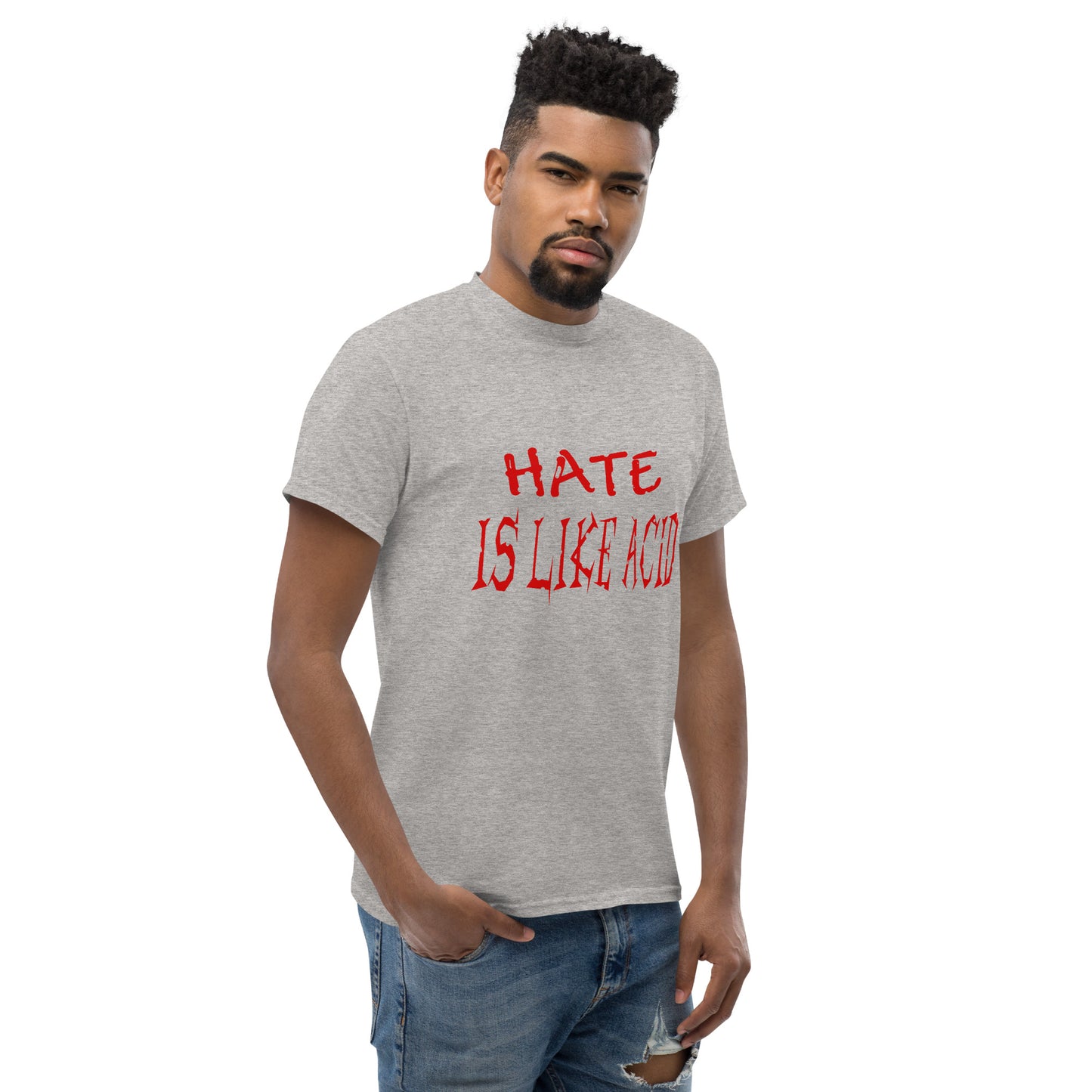 Hate Is Like Acid Men's T-Shirt