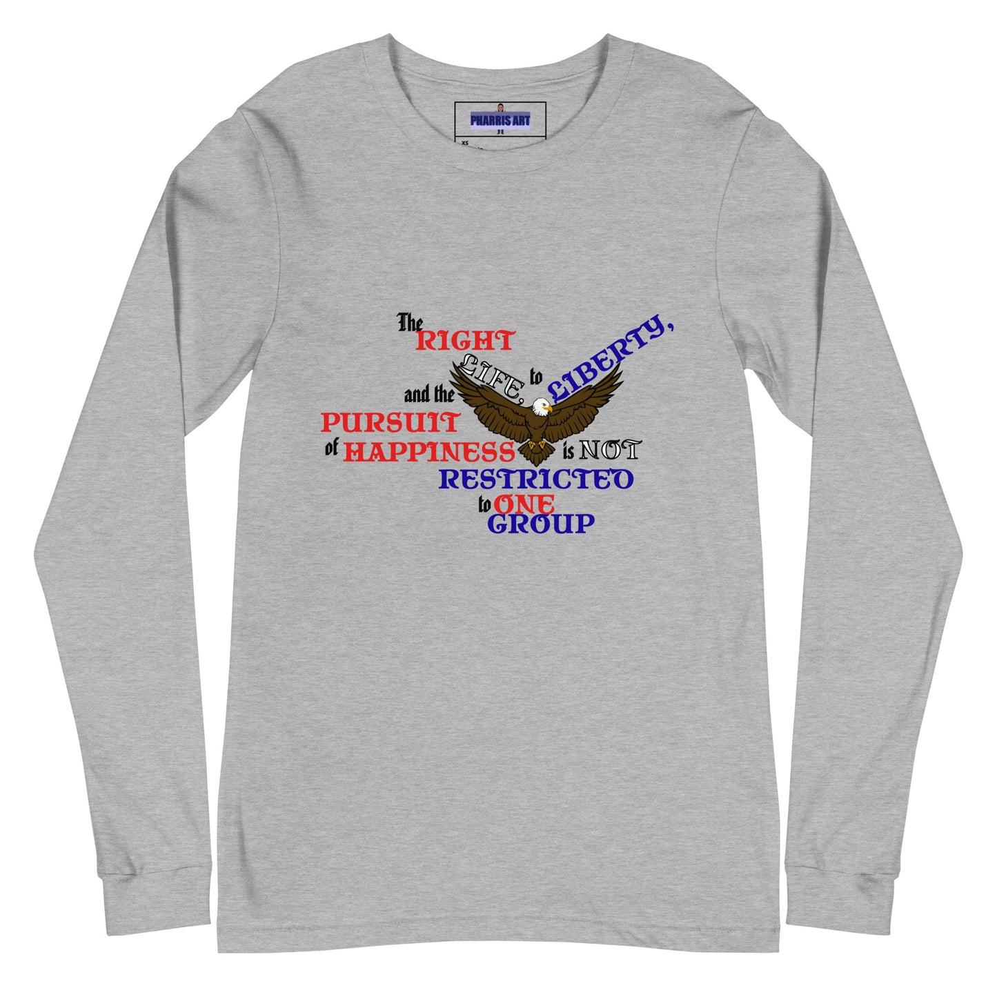 Rights Not Restricted Unisex Long Sleeve Tee