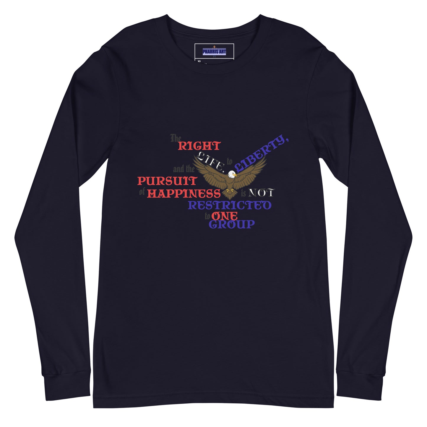 Rights Not Restricted Unisex Long Sleeve Tee