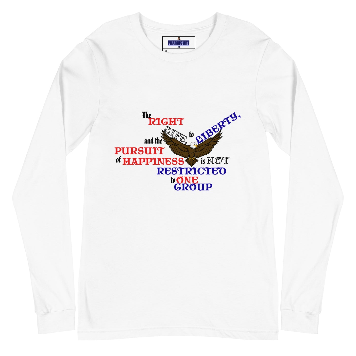 Rights Not Restricted Unisex Long Sleeve Tee