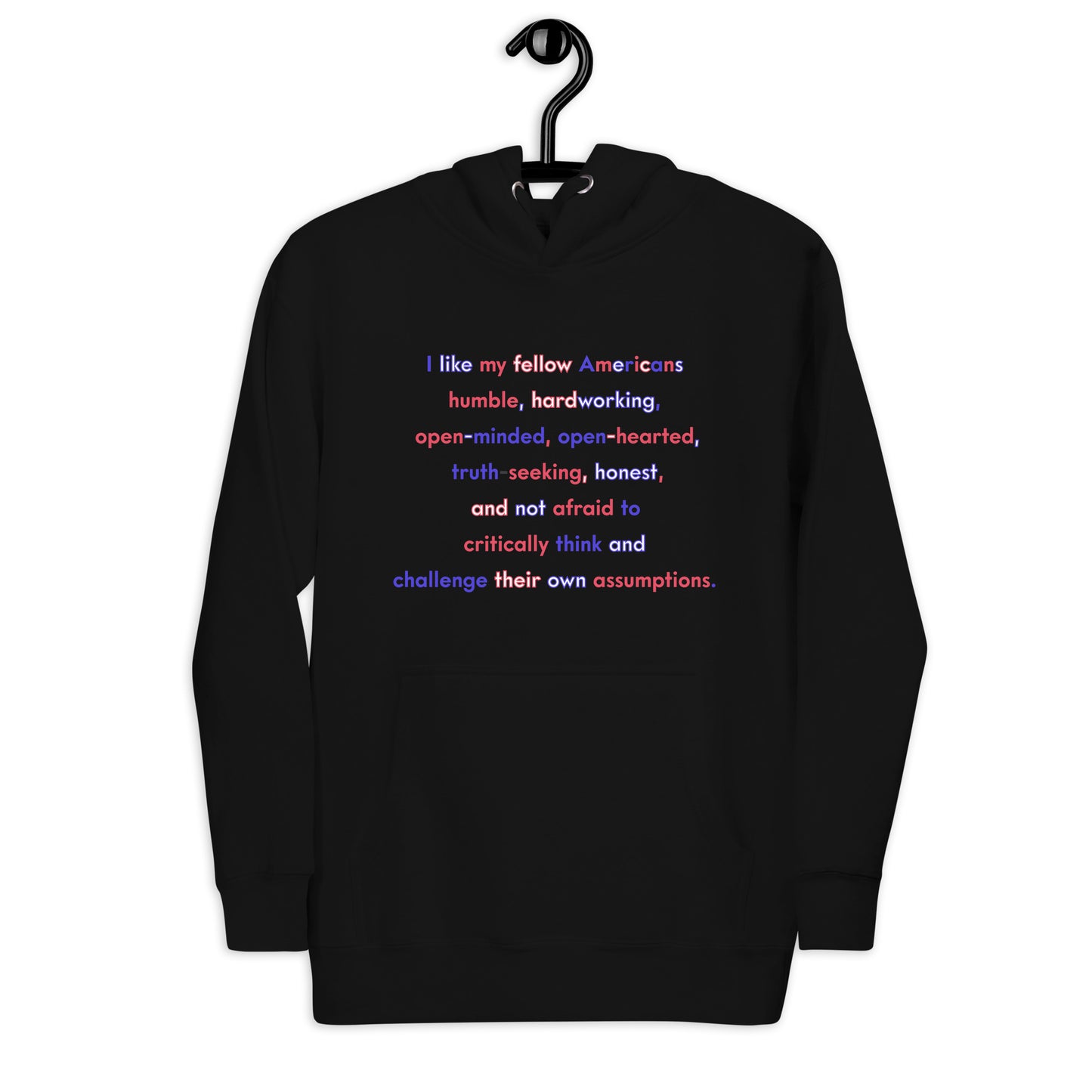 I Like My Americans Unisex Hoodie