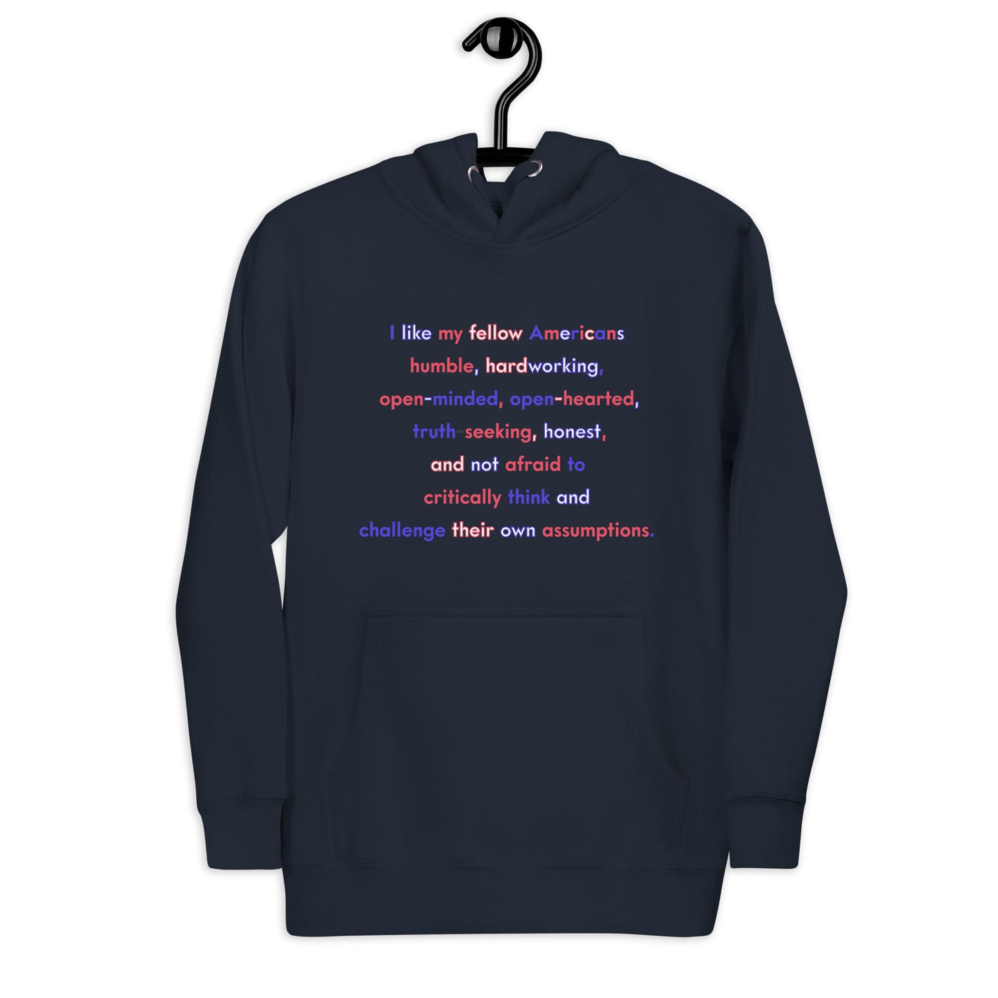 I Like My Americans Unisex Hoodie