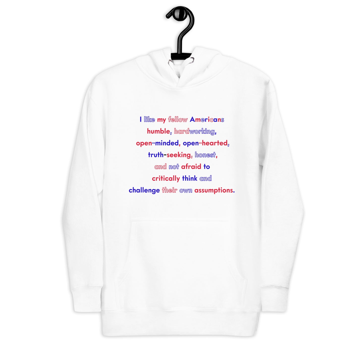 I Like My Americans Unisex Hoodie