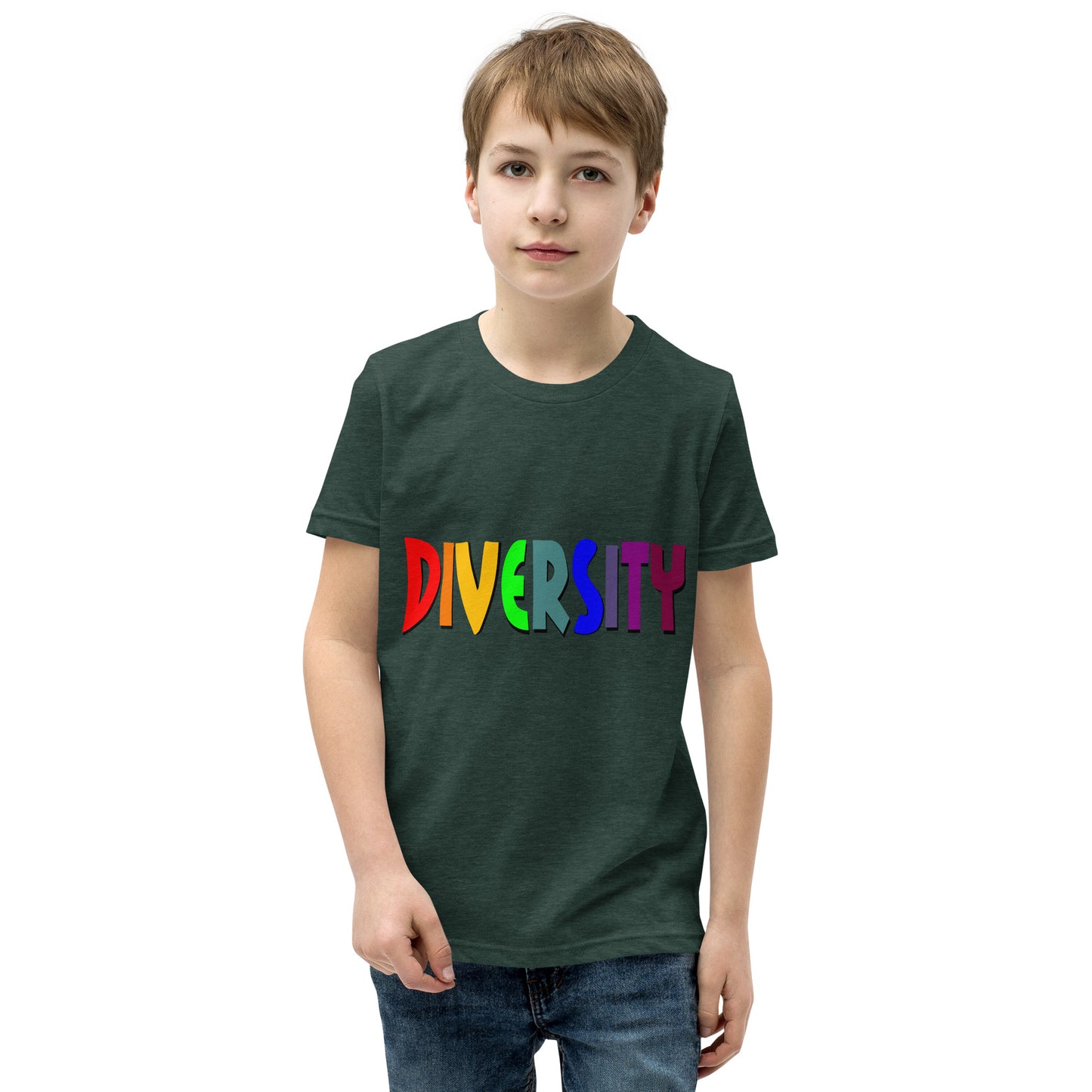 Diversity (Rainbow) Youth Short Sleeve T-Shirt